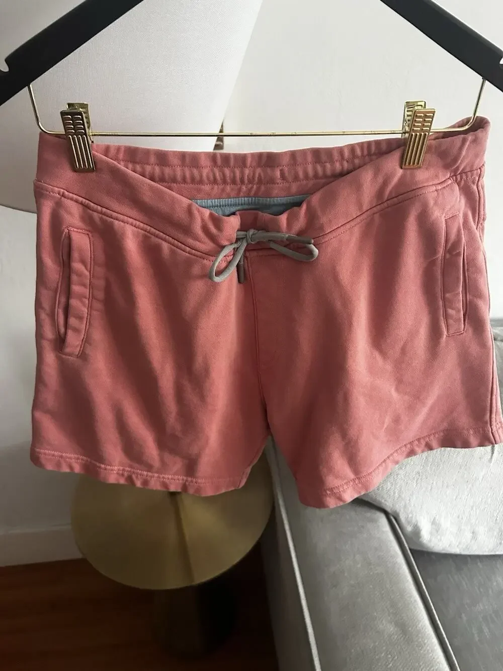 Chubbies Sweat Shorts Mens S Drawstring Elastic Waist Casual Orange